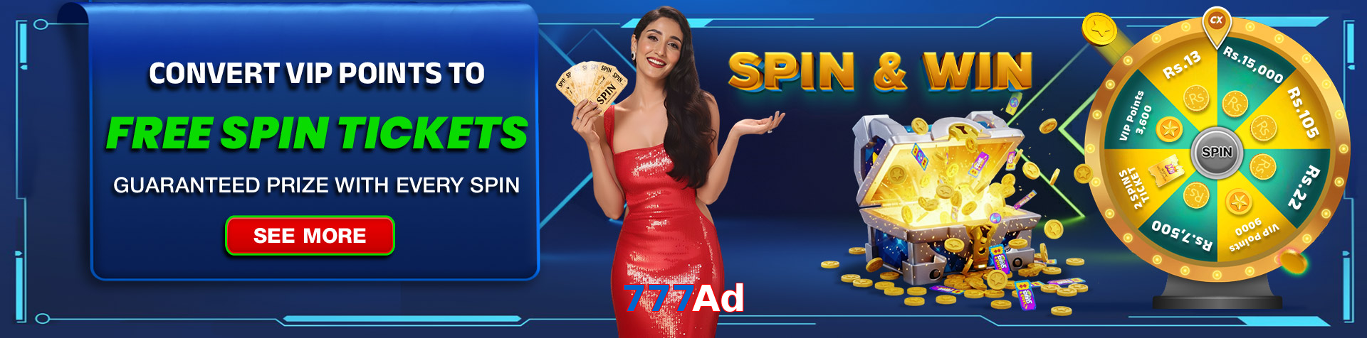 Main screen of 777Ad pk page for PK players